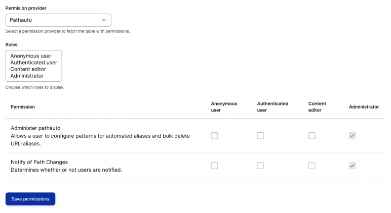 Better Permissions Page Better Permissions Page